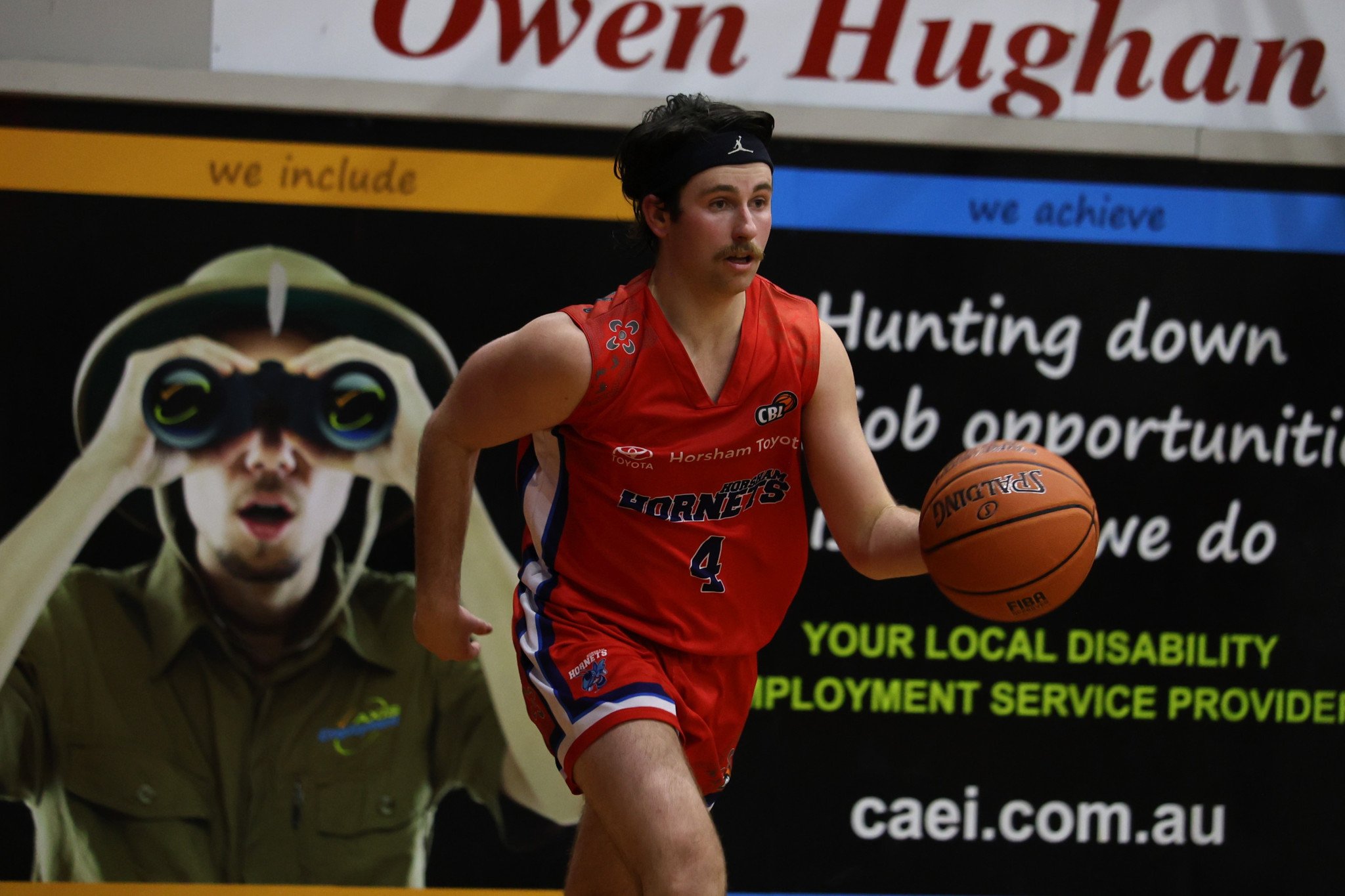 Hornets' Mitch Martin led from the front. PHOTO: RAELENE JOHNSTON