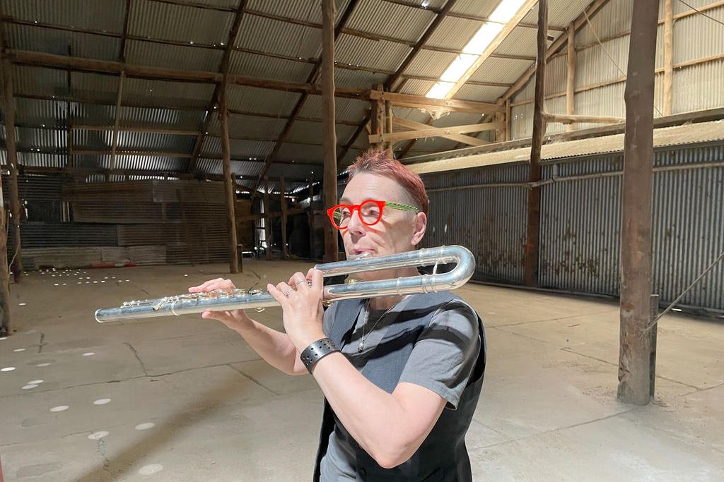 Live performances will return to Murtoa's Stick Shed with Vivienne Tate's Sounding the Shed.