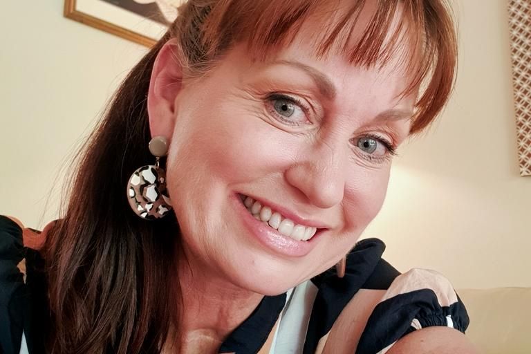 Yolande's very long weekend featured a fun-filled four-hour lunch with lots of laughs.