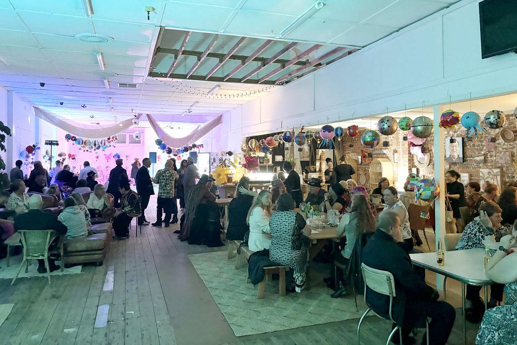 Many guests attended Wimmera Steampunk Festival's opening night at The General Store in Warracknabeal. Photo: CAITLIN MENADUE