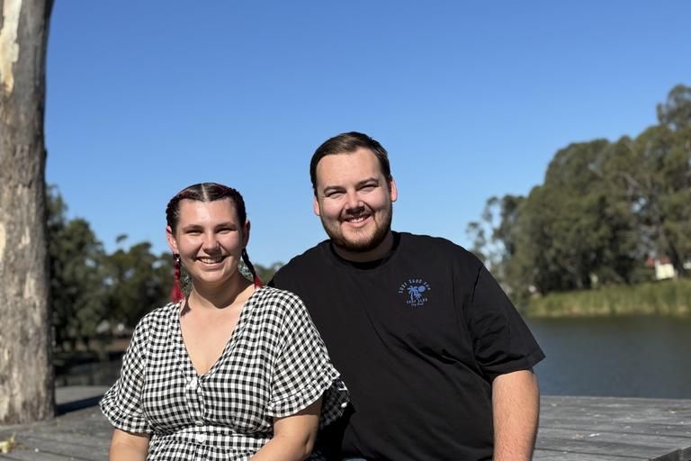Kelly and husband Harrison Kennett.