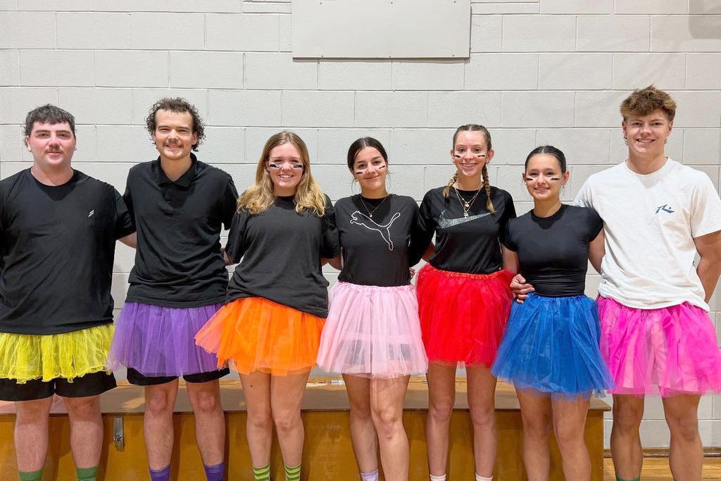 Kittens were successful in Volleyball Horsham's Good Friday Lightning Spike, taking out division two, as the team members got into the spirit of the day: Kyren Parish, Malachy O'Brien, Clare Whyte, Mikaela Wright, Ilze Van Zyl, Rhianna Williams and Jimmy Finnigan.