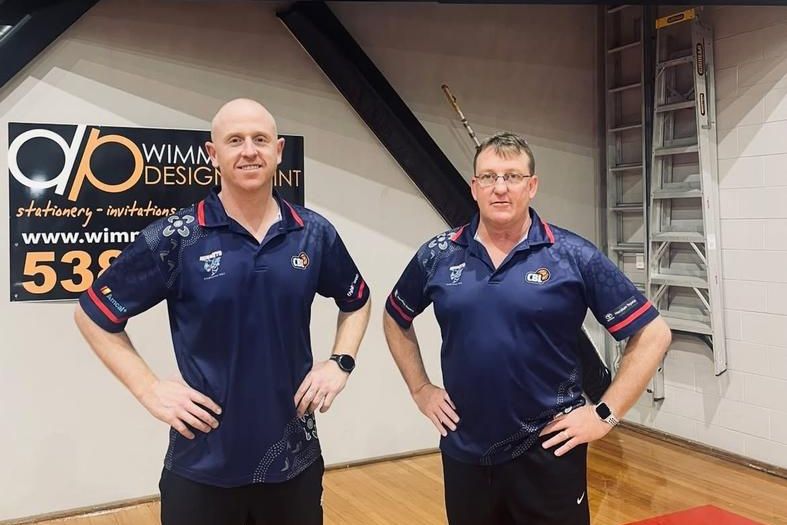 Jordy Burke, left, and Scott Benbow will lead the Horsham Hornets in the CBL for the next two years.