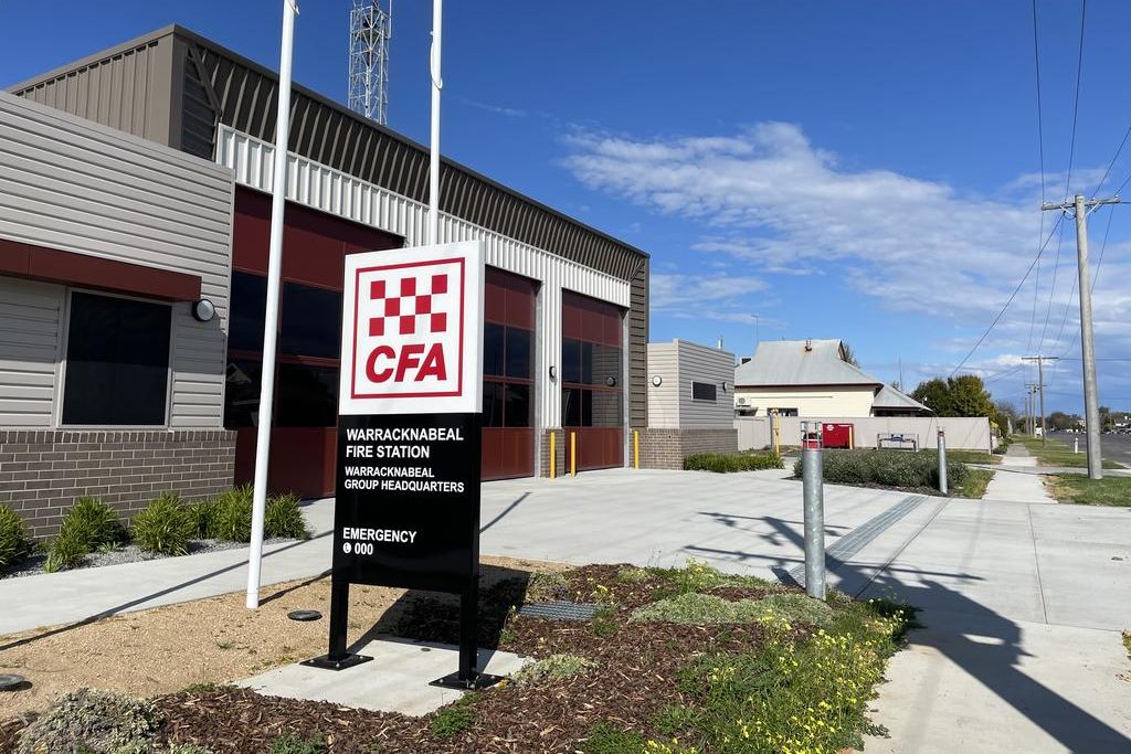 Warracknabeal Fire Station in Jamouneau Street.