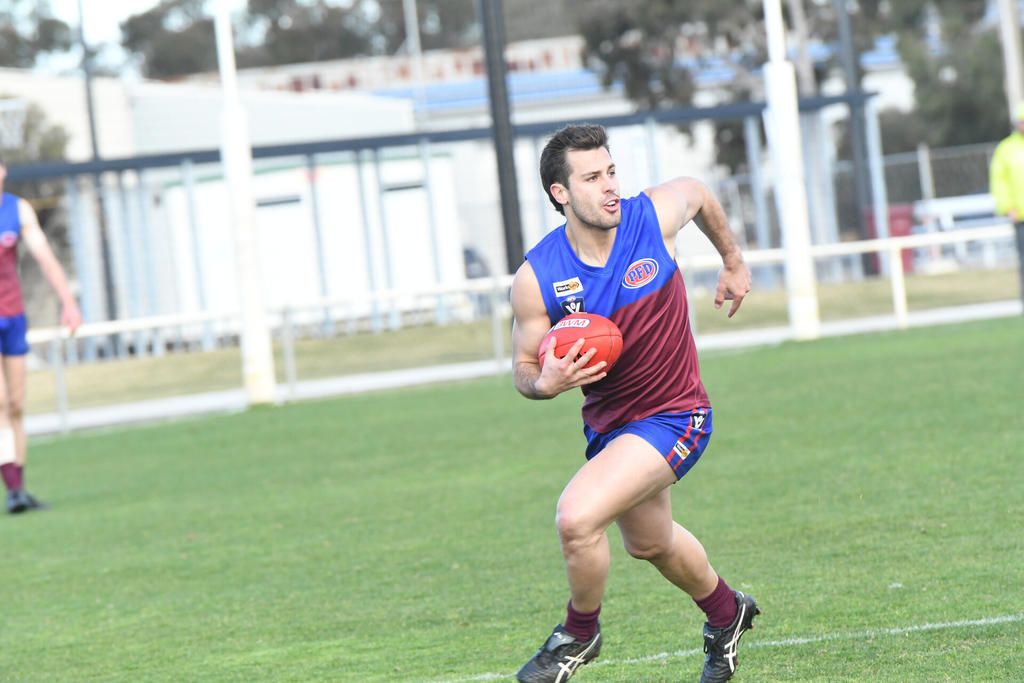 Jasper Gunn has been in form for the Demons this season.
