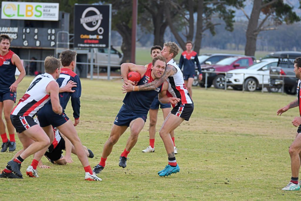 Laharum are looking to win its fourth game in a row when it travels to Taylors Lake.