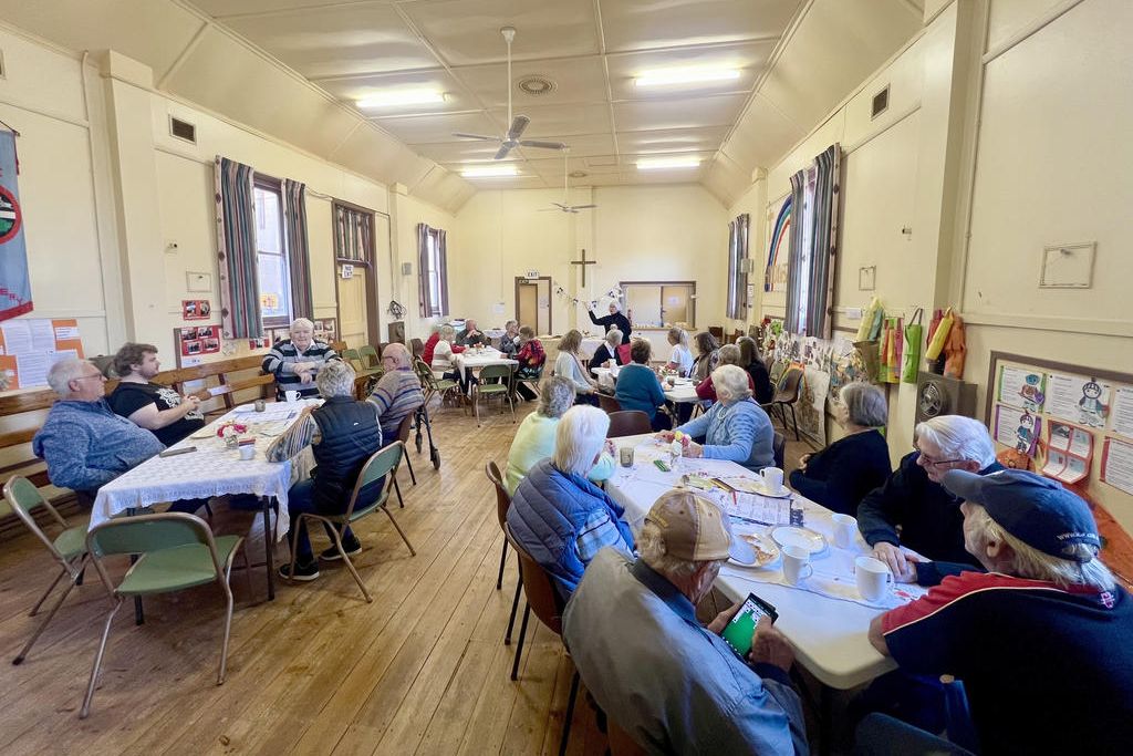 More than 35 people gathered for the biggest morning tea at the Southern Mallee Co-Operative Parish Church, raising over $450 for the Cancer Council.