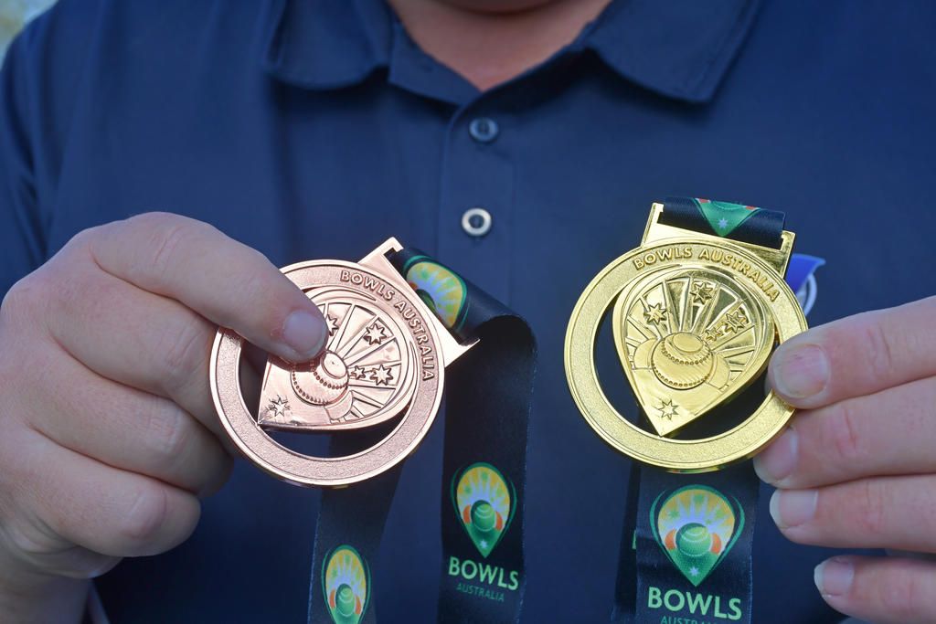 Barry&rsquo;s triples gold (right) marks his fifth straight title in the event, adding to victories from 2019&ndash;2022.