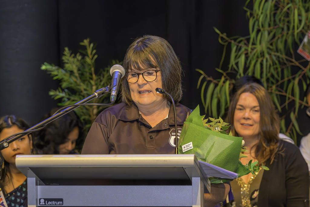 Donna McDonald, the coordinator for the Old Skool Hot Summer Nights Rod Run, expressed her honour at receiving the Community Event of the Year award.