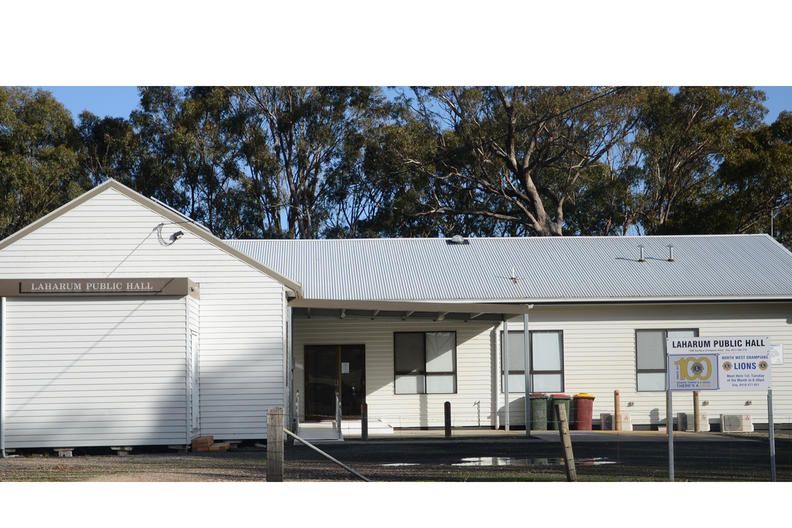 Laharum Hall is just one local example of a Tiny Town grant recipient in recent years, using $14,346 of funding for air conditioning and a new acoustic ceiling.