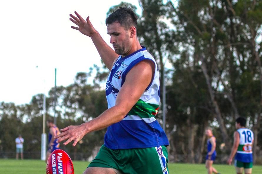 Kaniva Leeor United senior football co-coach Jacob Eats will lead the Cougars again, with the side well positioned to make a finals appearance.