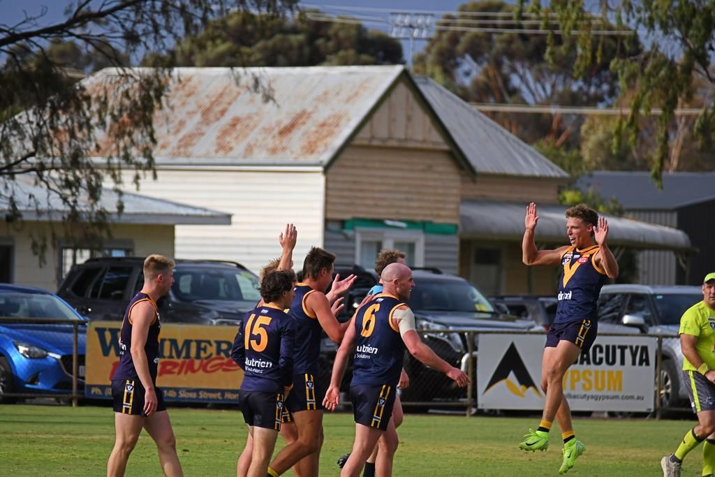 A packed Davis Park saw Nhill celebrate a strong round one win, defeating Southern Mallee Thunder by eight points.