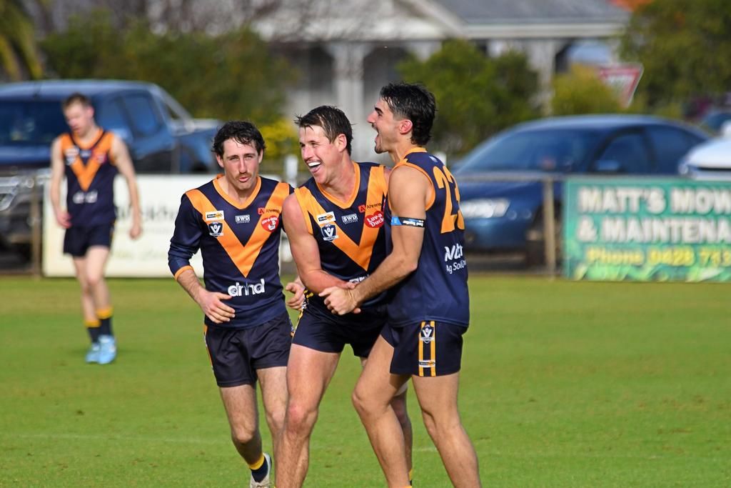 Nhill made a major statement in round 14, defeating third-placed Stawell by 31 points. A blistering first quarter set up the Tigers' 11.13 (79) to 6.12 (48) win.