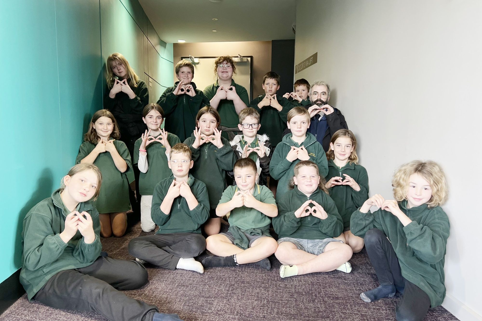 Dimboola Primary School Grade 3 and 4 students tripped the light fantastic on Friday when they attended a light show like no other.