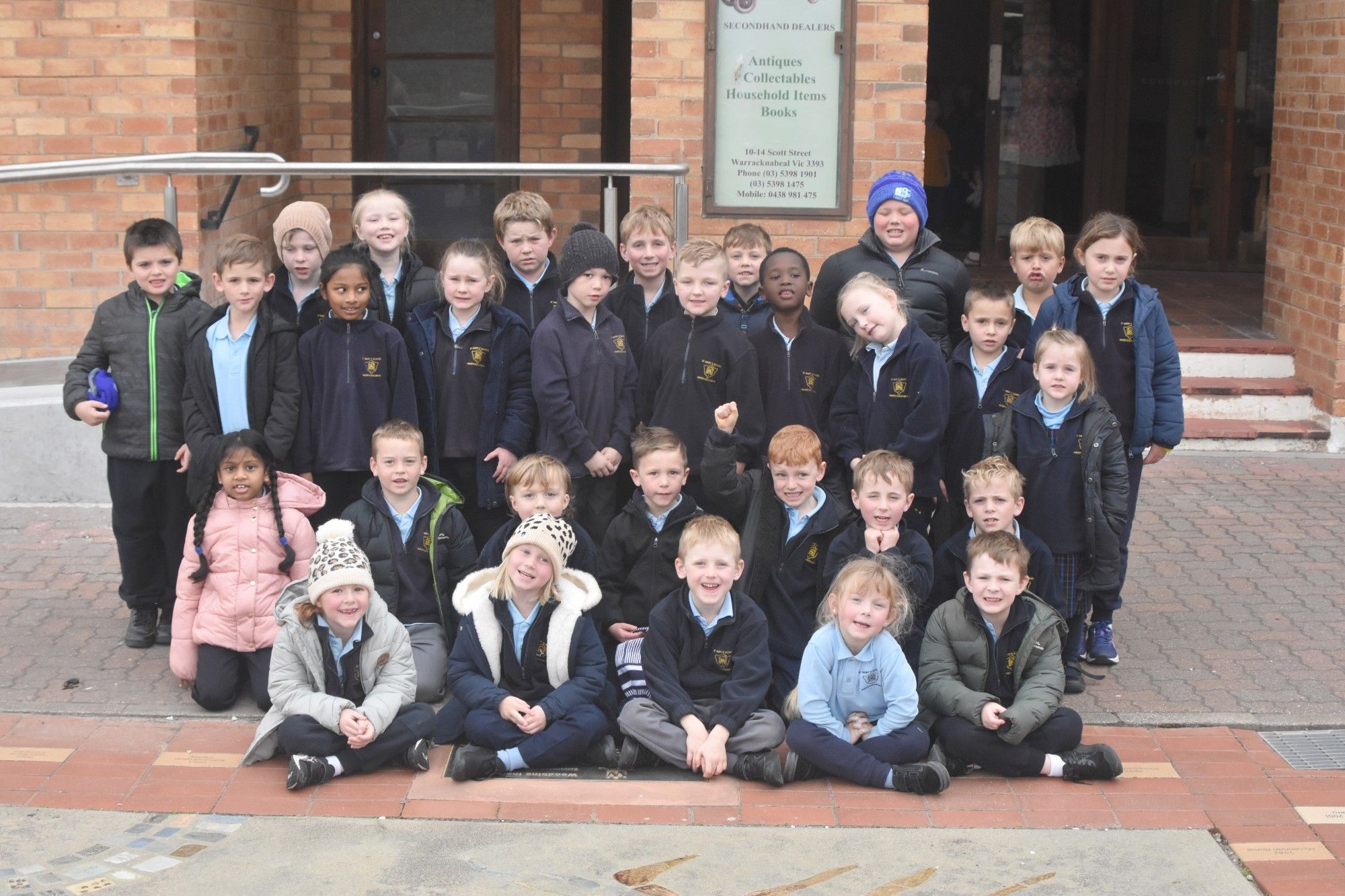 Students from St Mary's Catholic Primary School's Foundation, Grade 1 and Grade 2 classes enjoyed the excursion to Alpha Show's Hercules.