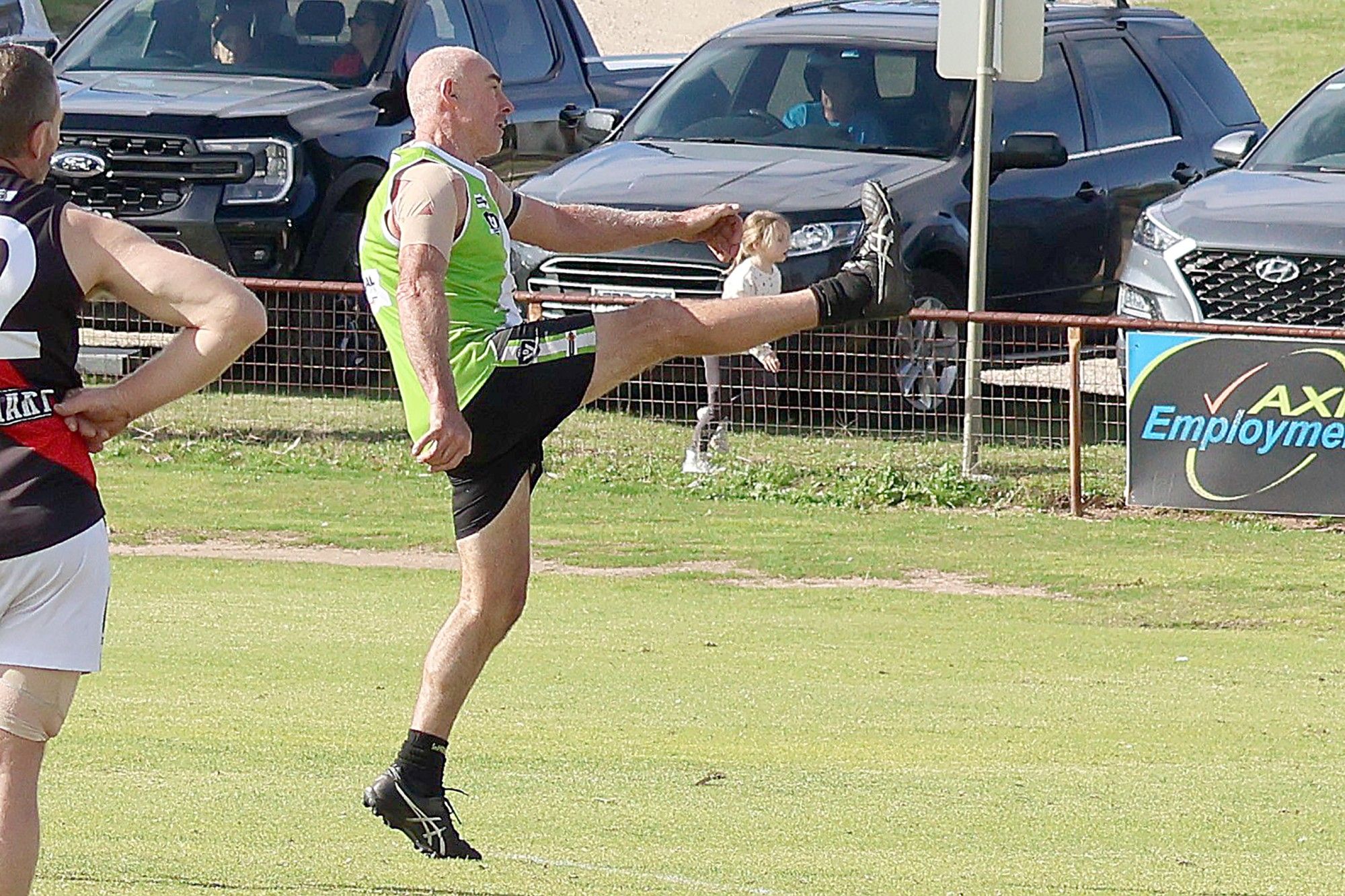 The legend, Steve &ldquo;Rock&rdquo; Murphy, pulled on his boots for his first game for the year