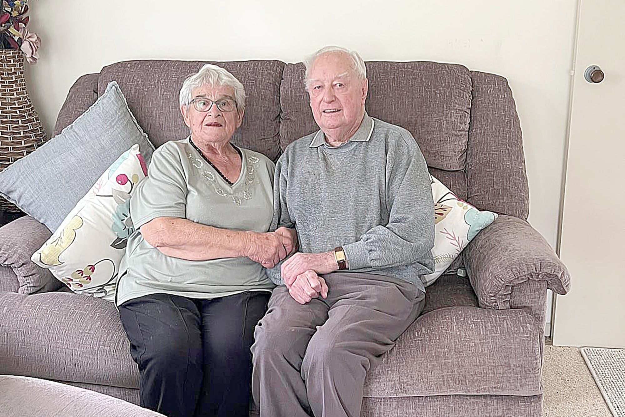 Myra and Brian recently celebrated 70 years of wedded bliss after celebrating their marriage on April 11 1953