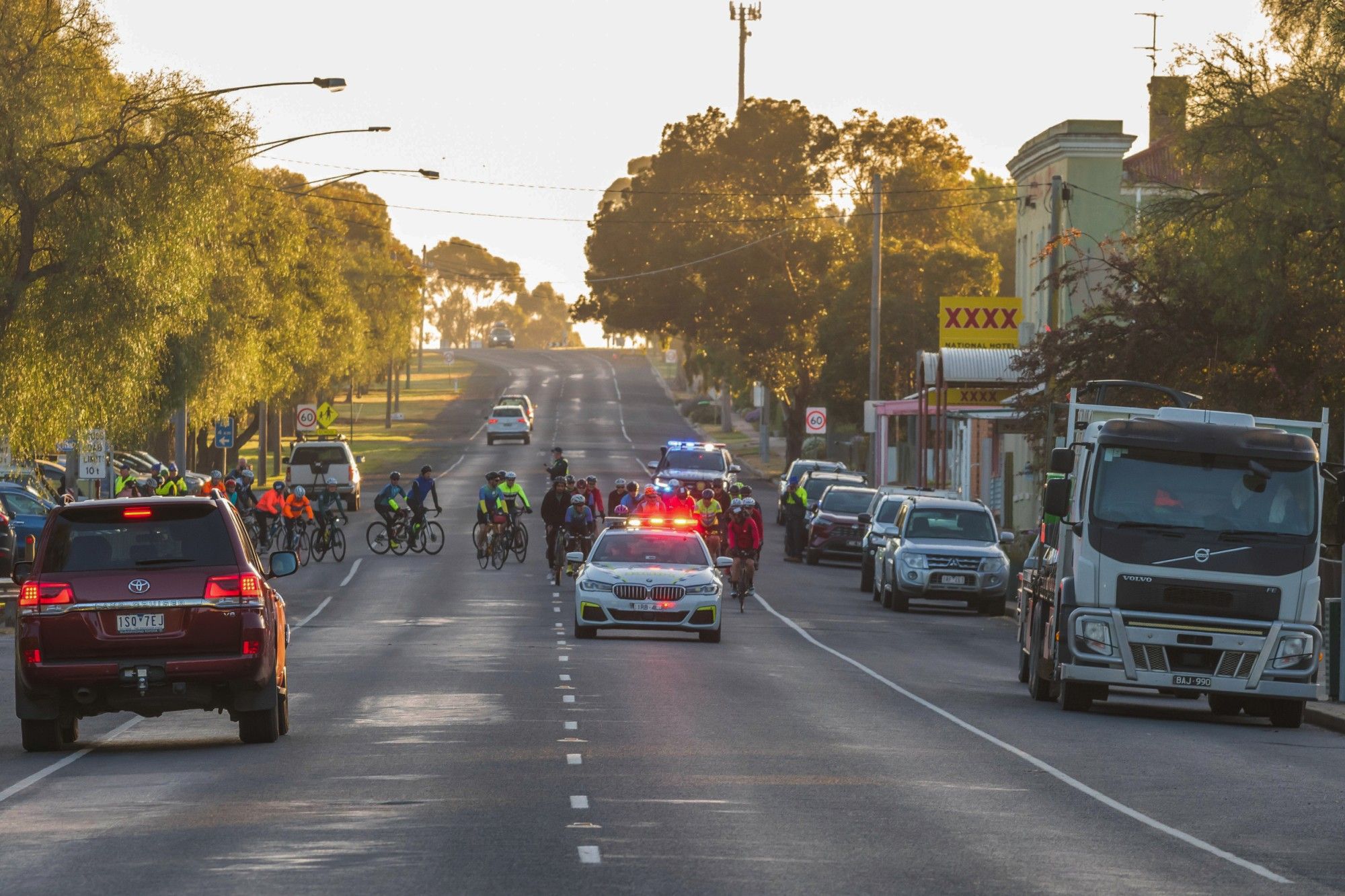 ACE Ride Start. Credit The Wimmera & Beyond Photos