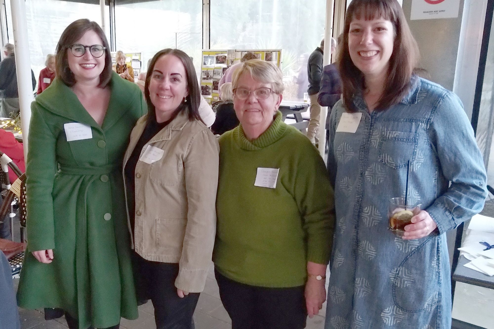 Jane Salter (2015-2020), Susan Knorpp (2003-2023), Glenyce Liersch (1967-1969, 1976, 1977, 1986-2011) and Brooke Toppin (n&eacute;e Chugg) (2012) at the Warracknabeal Primary School teachers' reunion