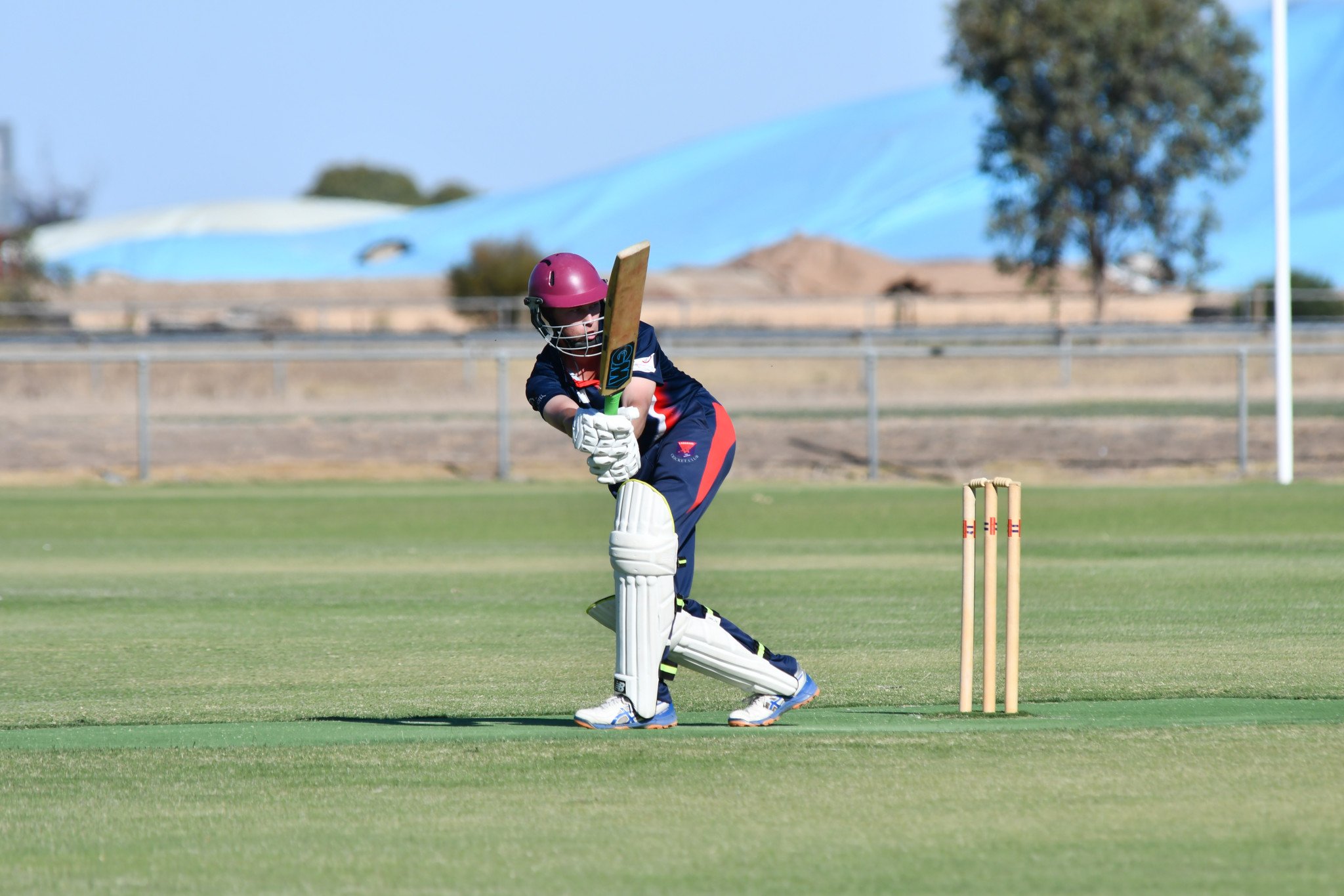 Archie Watt (Laharum) top-scored for his team with 19 (27) with four fours, and took 1/39 (7). PHOTO: CHRIS GRAETZ