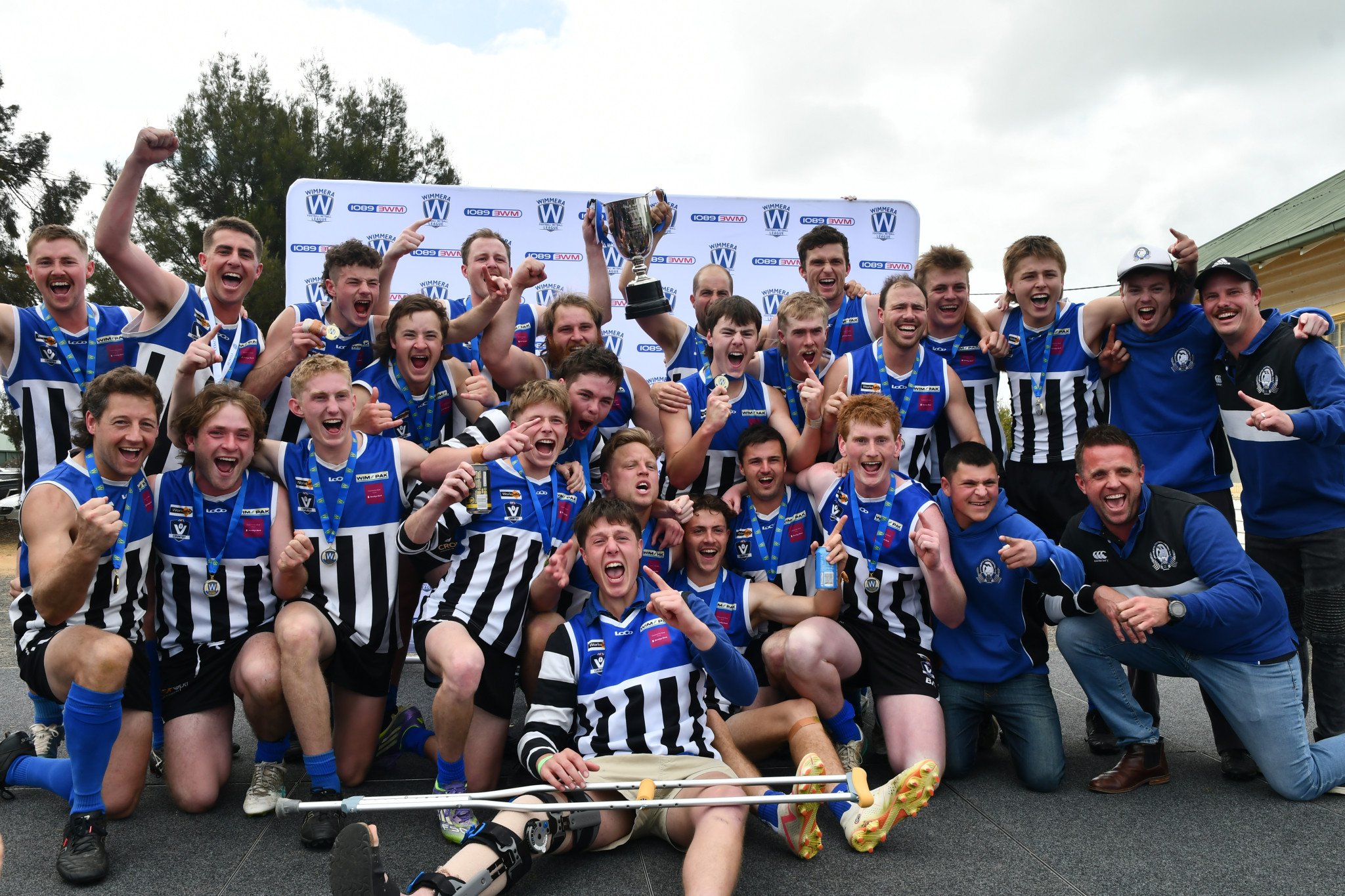 #2 Minyip Murtoa's Lachlan Jordan pulled off a grand final story for the ages in the WFNL reserve football grand final, kicking an after-the-siren goal to help the Burras defeat Ararat.