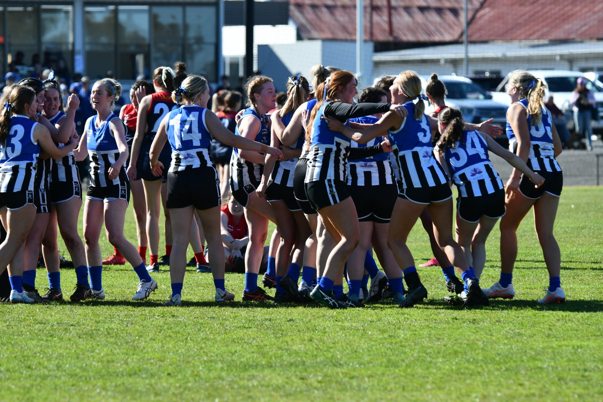 #5 Minyip Murtoa made history by taking out the inaugural WFNL women's football competition, defeating Laharum in the 2025 grand final