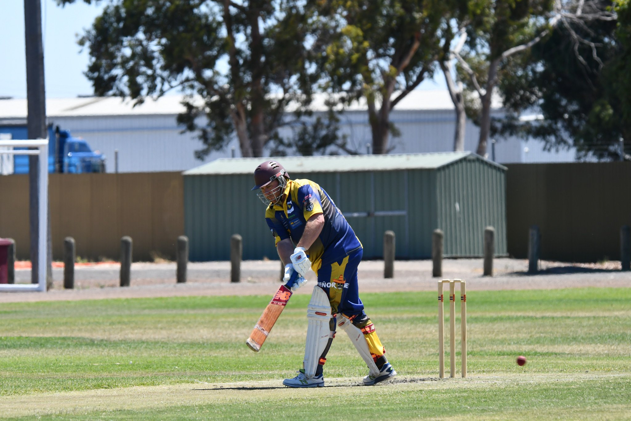 Colts' captain Beau Purchase took three wickets and scored 13 runs in their B-grade match against the Bullants. PHOTO: TONY TOMLINS
