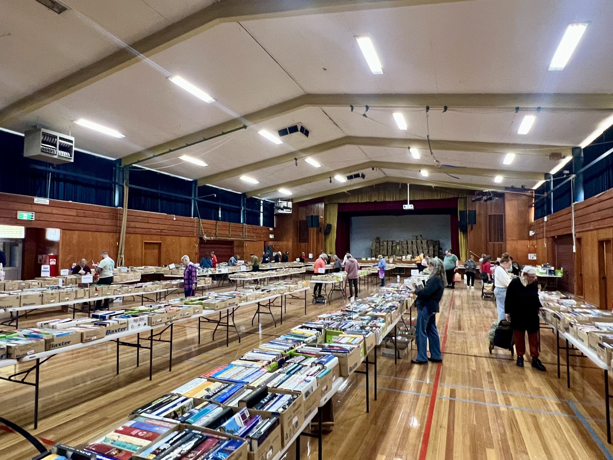 View of the Book Fair.