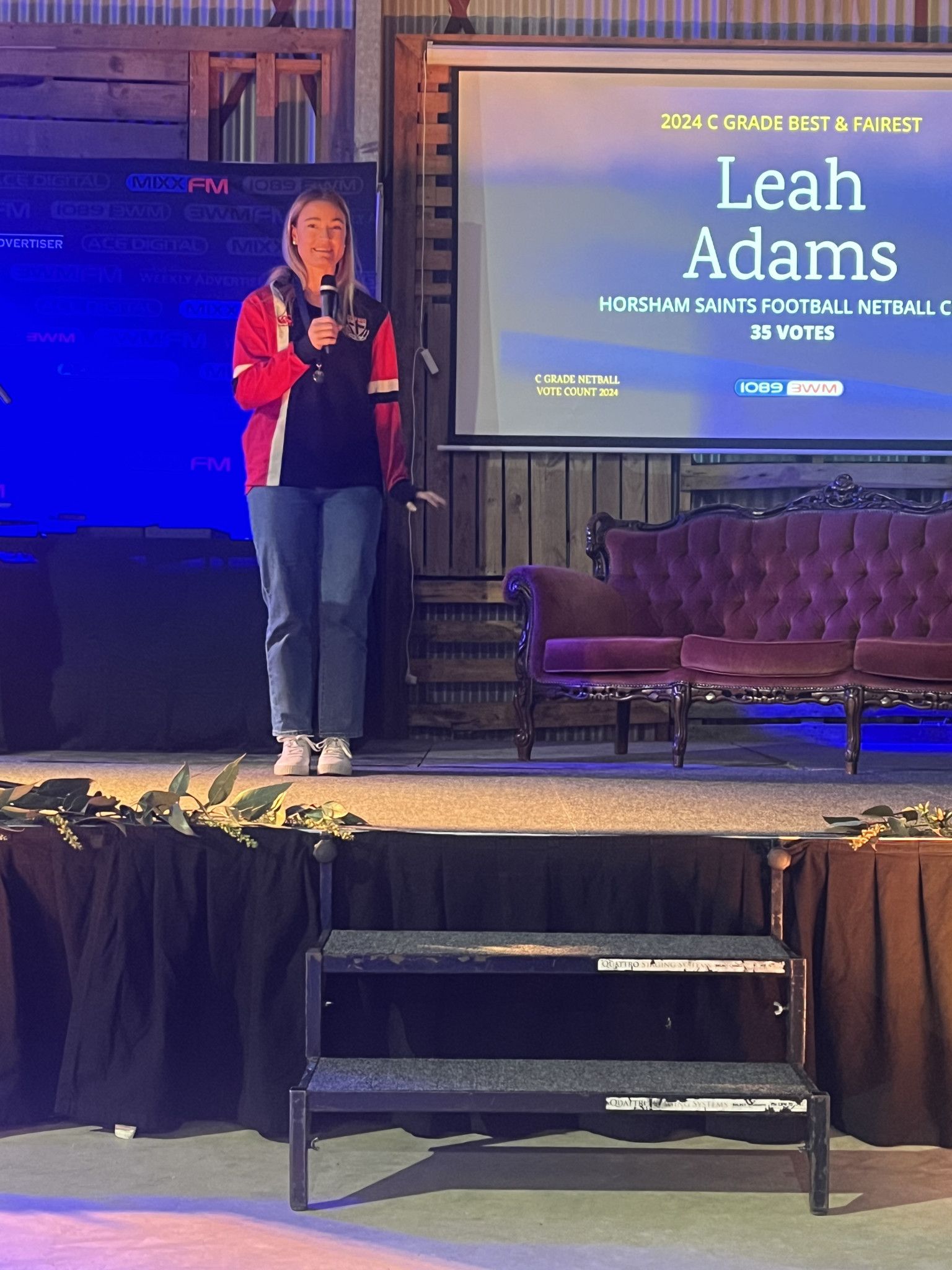 C-Grade winner: Leah Adams (Horsham Saints)