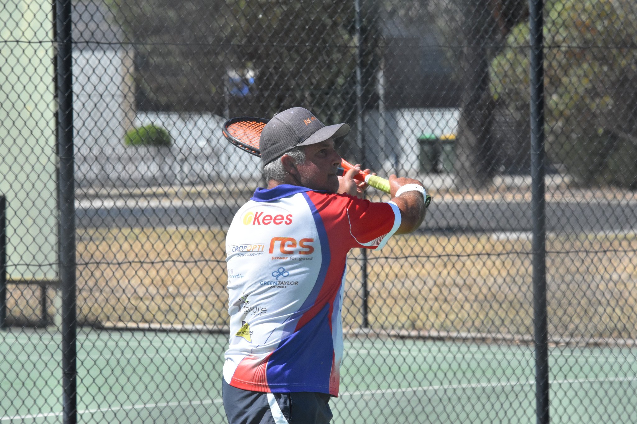 Kalkee's Jeff Friberg gets ready to hit the ball. PHOTO: CHRIS GRAETZ