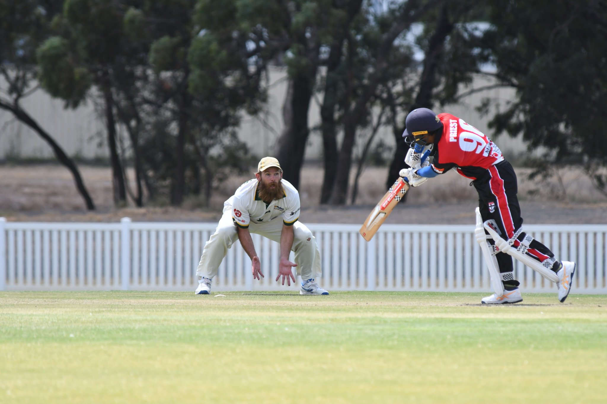 Saints' Lahiru Nanayakkara scored six runs. PHOTO: CHRIS GRAETZ