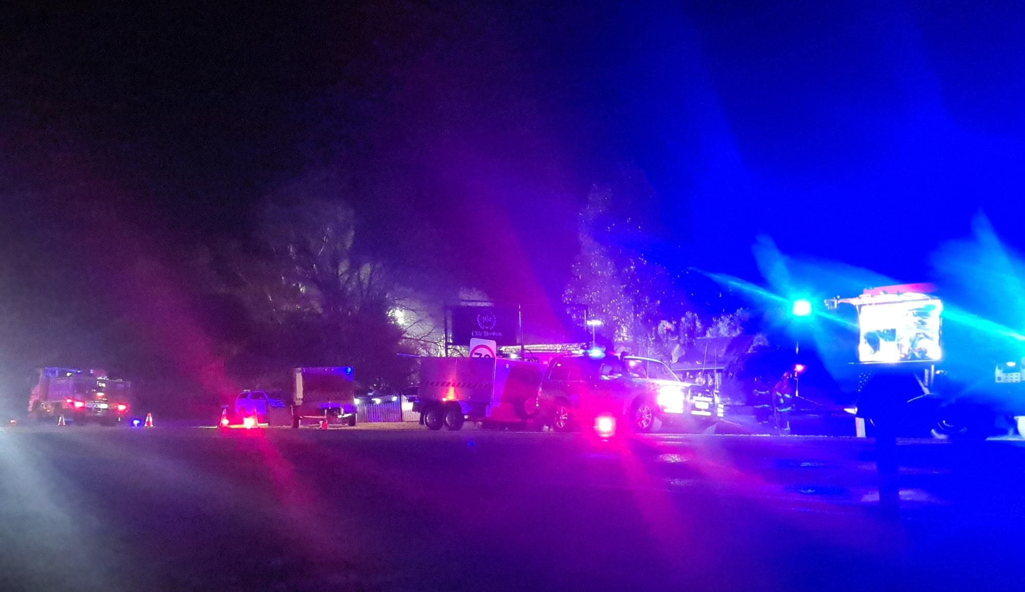 Emergency services were called to iconic building blaze in Horsham Monday August 26. Picture by Sheryl Lowe