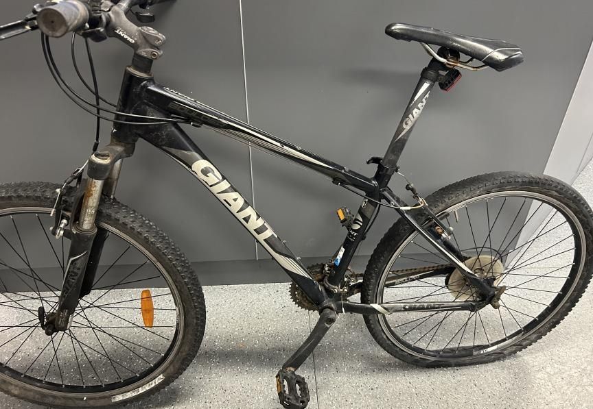 Police owner of a lost Black Giant Mountain bike to come forward and claim it. Picture VicPol