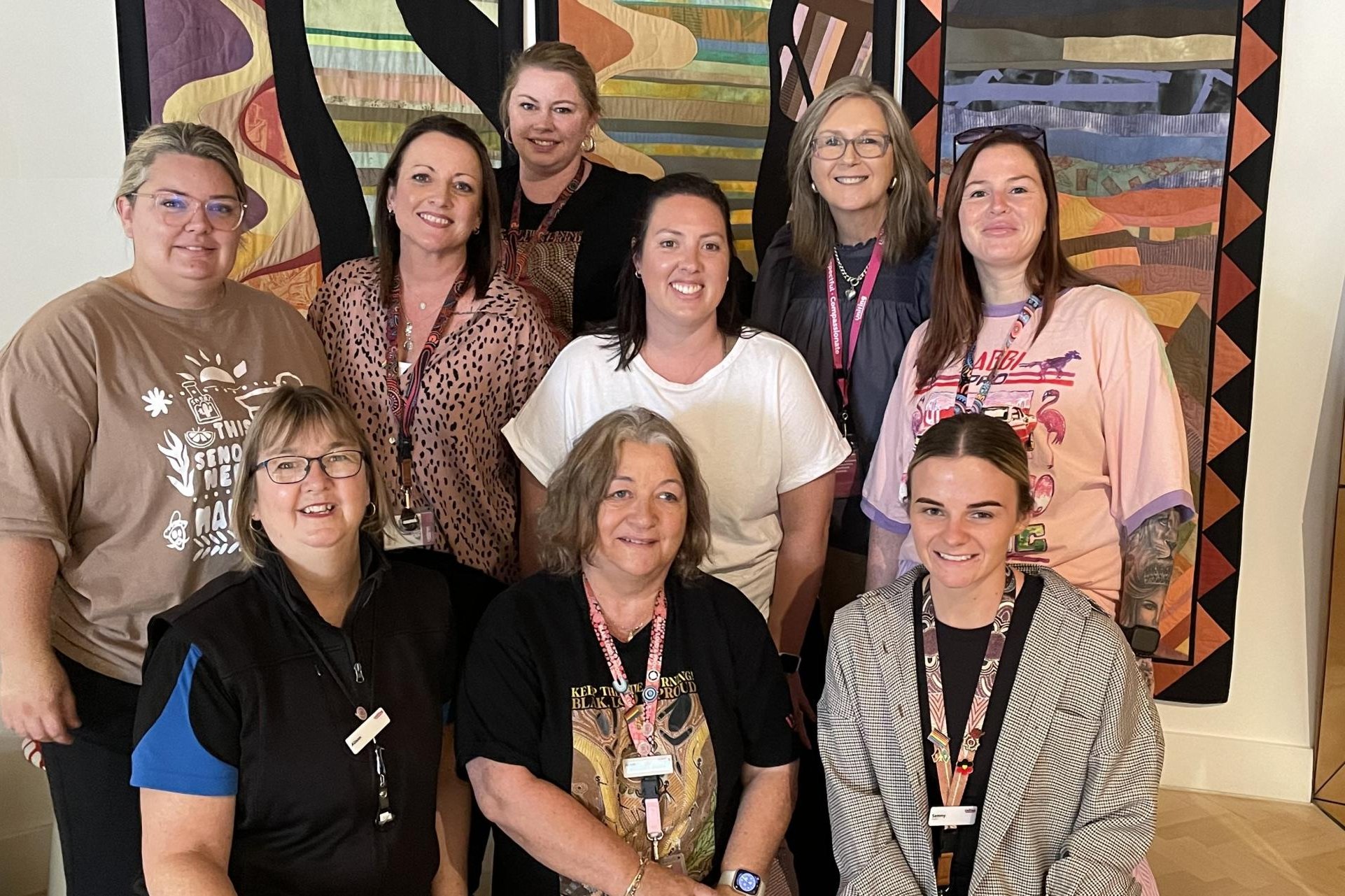 The Horsham Uniting Team will acknowledge International Women's Day 2025 with a working lunch on Friday, February 7. Sam Gray Integrated Family Service, Katrina Janetzki Better Futures Development, Ashleigh Gallop Program Support Officer, Nerride Holland Foster Care, Jasmine Hicks Case Manager, Allison Adams Receptionist, Jenni Miller Access to Early Learning Facilitator, Sammy O'Beirne Integrated Family Services. Picture by Sheryl Lowe