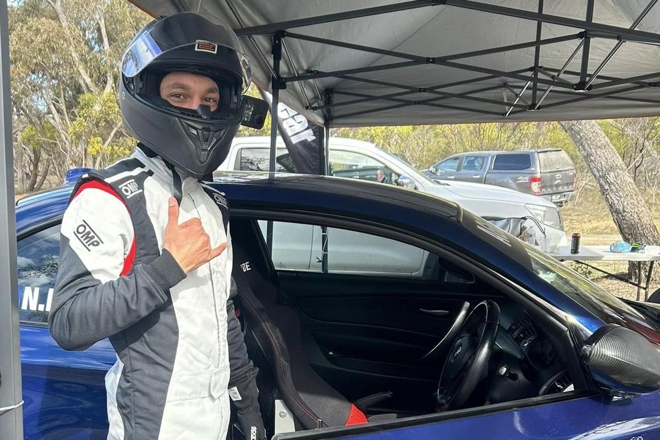 Nathaniel Kuchel ready for Round 6 of the Victorian Hill Climb at Ararat 2024 Picture supplied