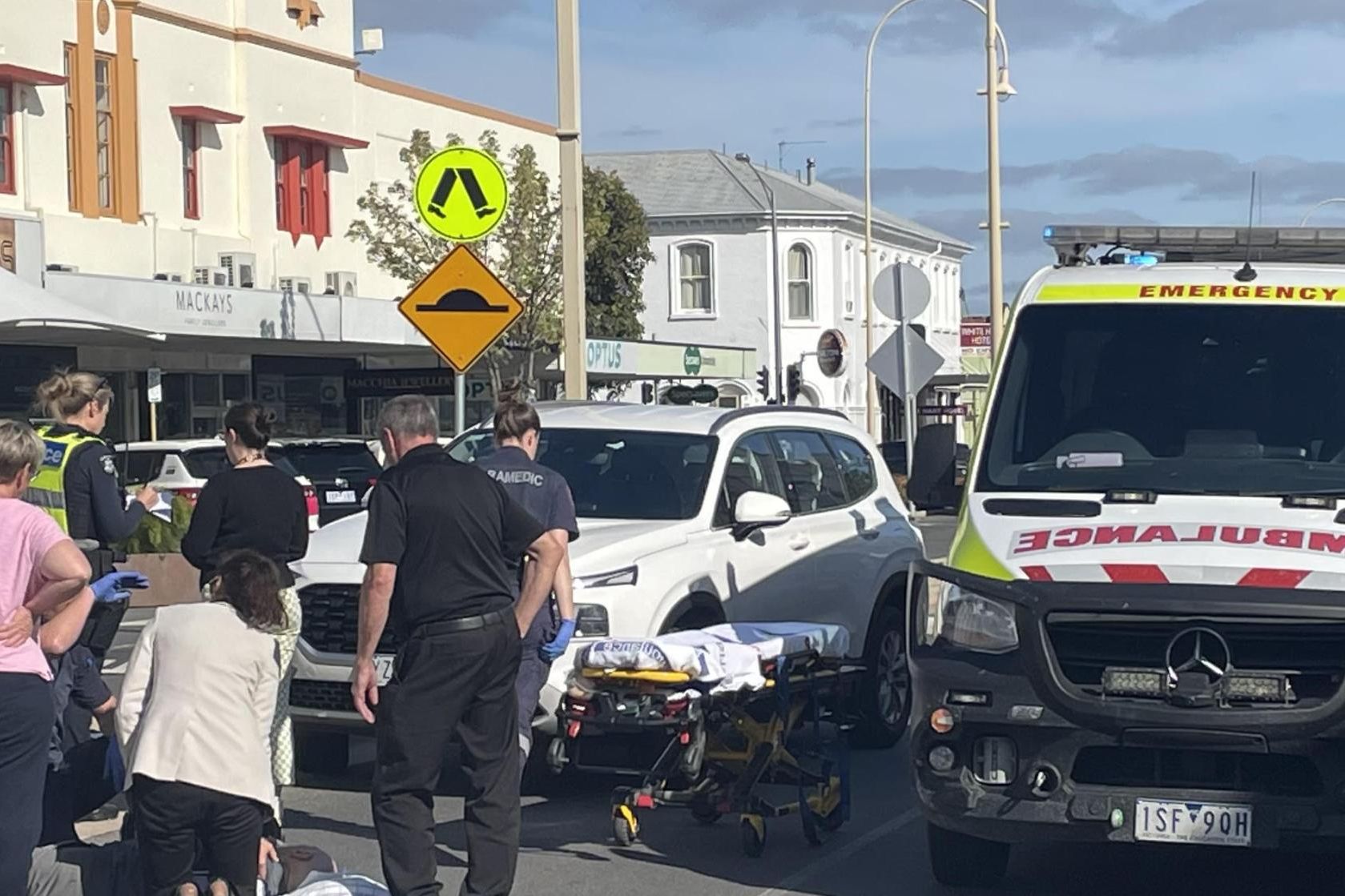 Emergency service attend incident in Horsham Picture by Sheryl Lowe