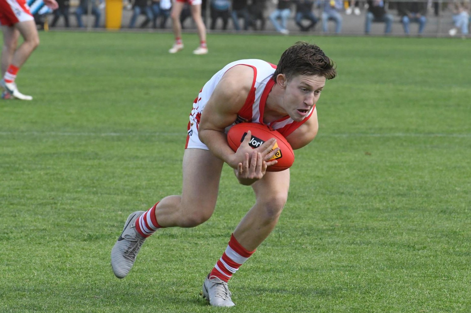 Ararat defender Henry Shea will play a key role in Saturday's WFNL grand final against Southern Mallee. Picture by Lucas Holmes