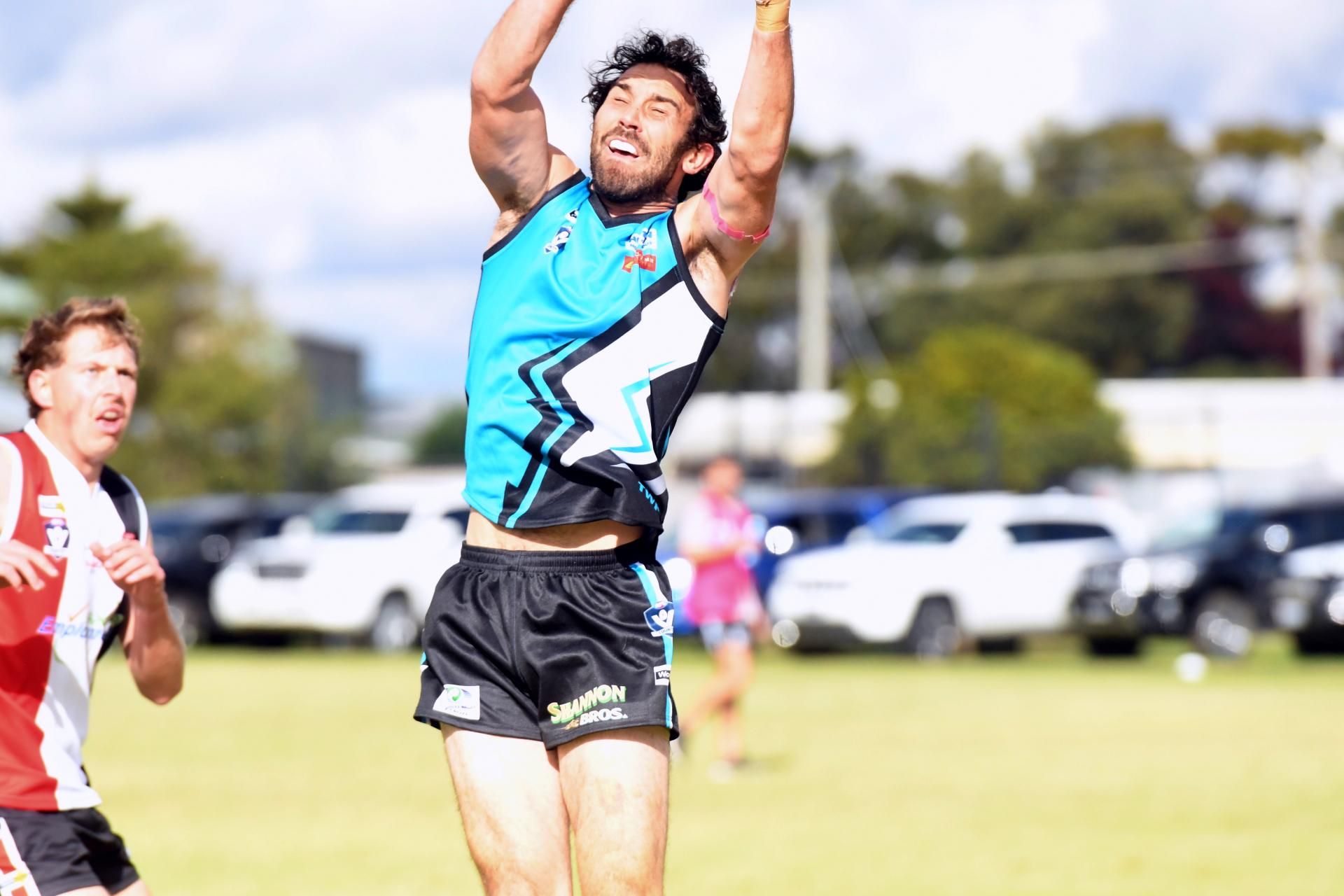 Southern Mallee ruck/forward Jake Garvey is back for round 18 of the WFNL on Saturday, August 24. Picture by Lucas Holmes