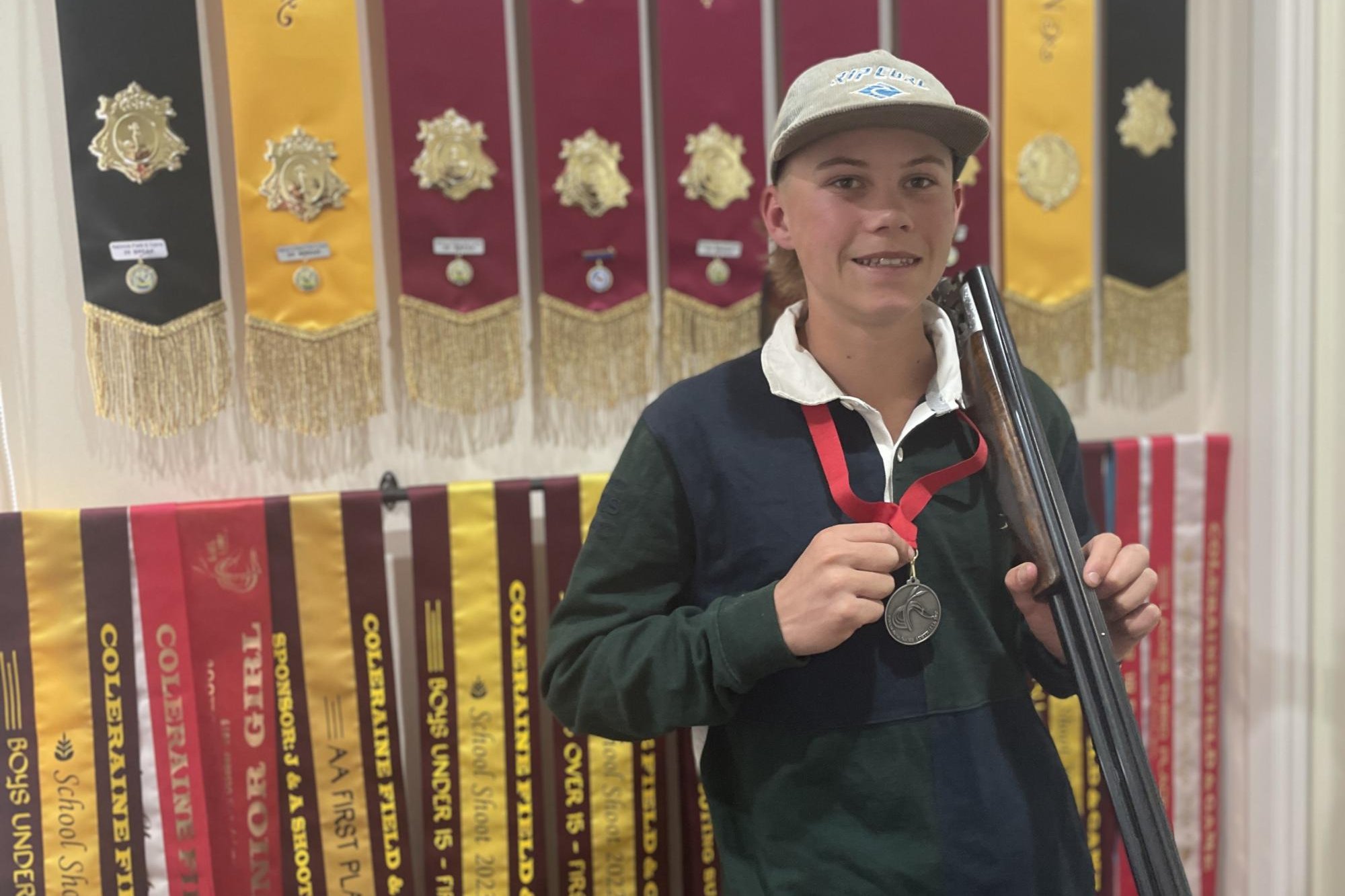 Pimpinio's Chase Porter finished second at Field and Game national championships in Clunes on Saturday, November 2 and 3. Picture by Lucas Holmes