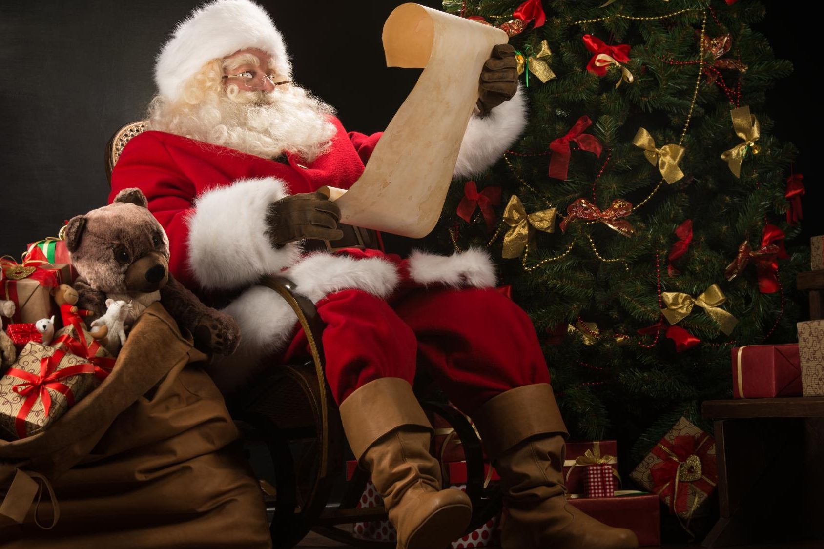 Santa's a sign of joy or nightmares - depending on your age - feature photo