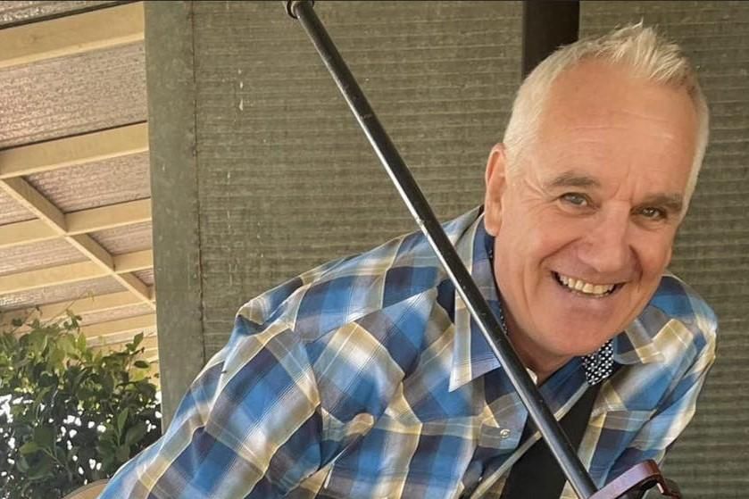 Enjoy tunes with Darryn Wardle at Sunday's greyhound race meet. Picture supplied