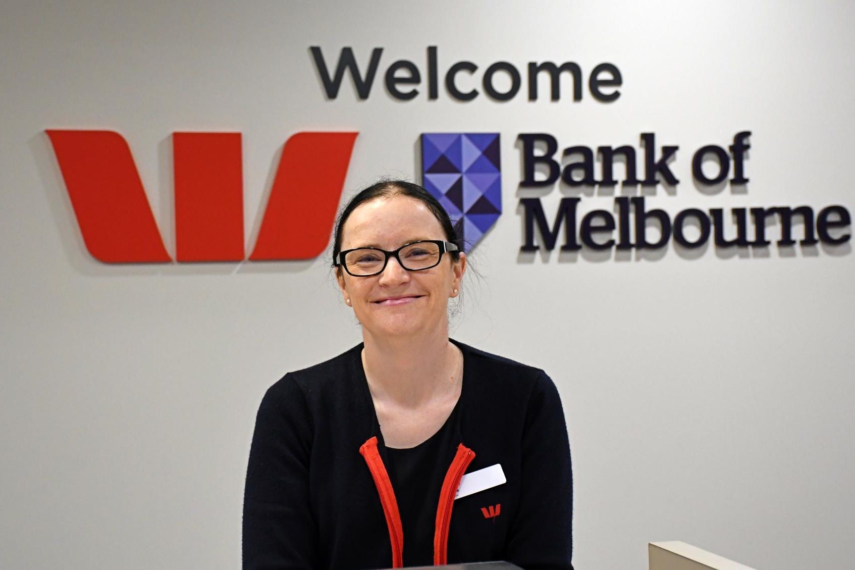 Westpac Horsham teller Diane Forward saved a customer from losing $500K in a scam. Picture by Ben Fraser