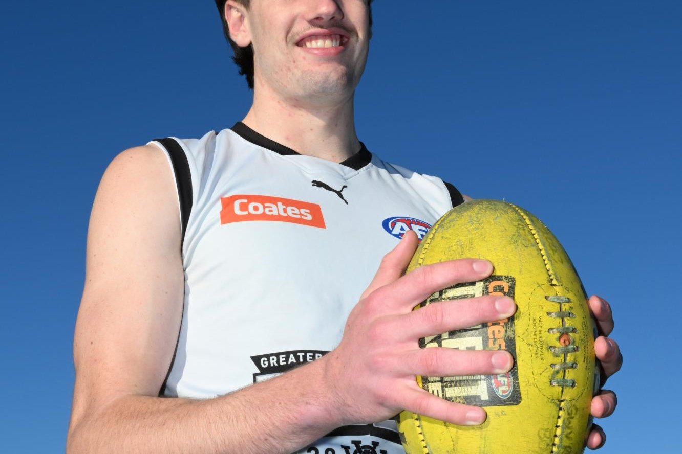 Redan's Jonty Faull led the GWV Rebels with a six-goal haul against Oakleigh Chargers on Sunday. Picture by Kate Healy