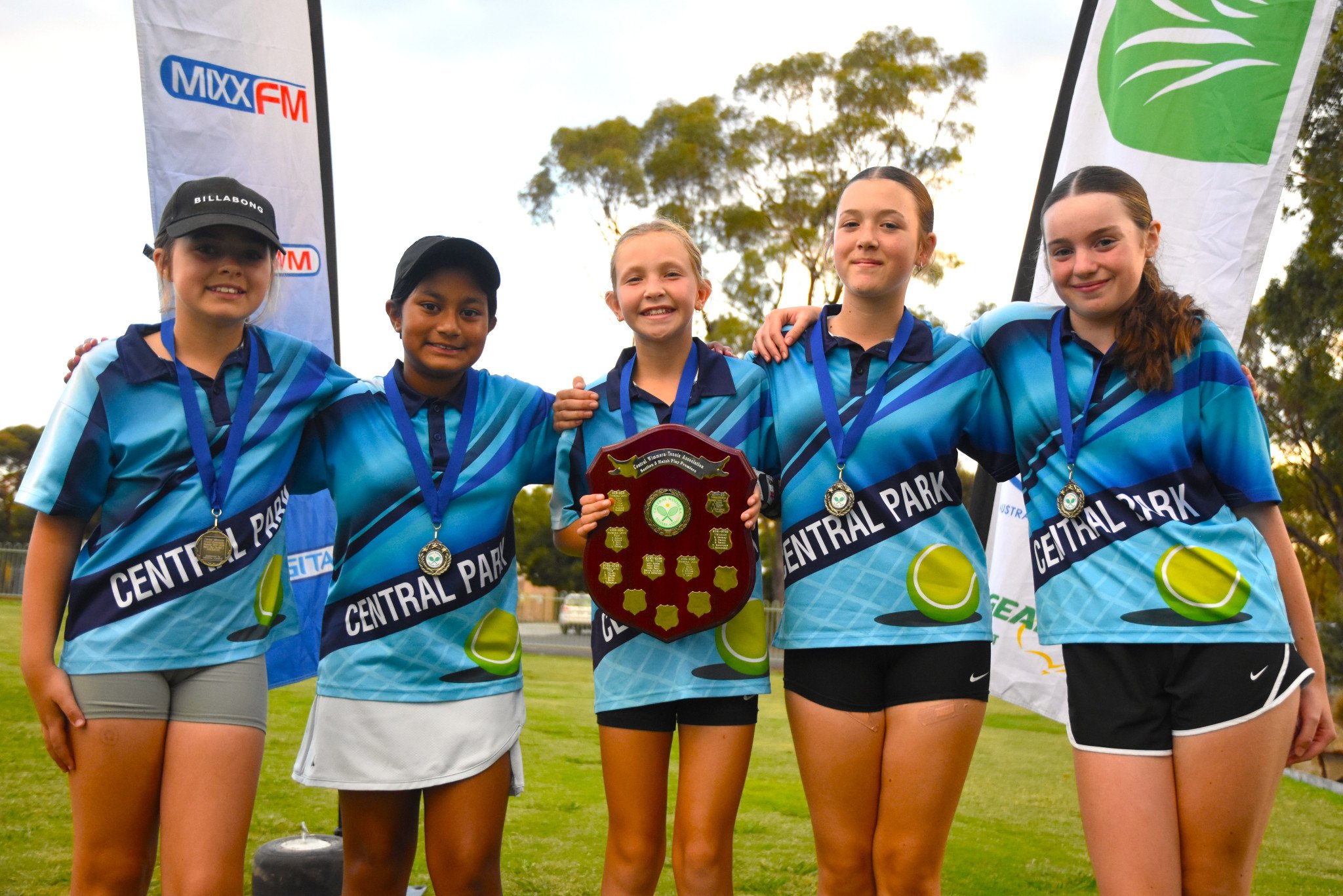 Central Park White with the Match Play Section 5 premiership after they defeated Haven Red.