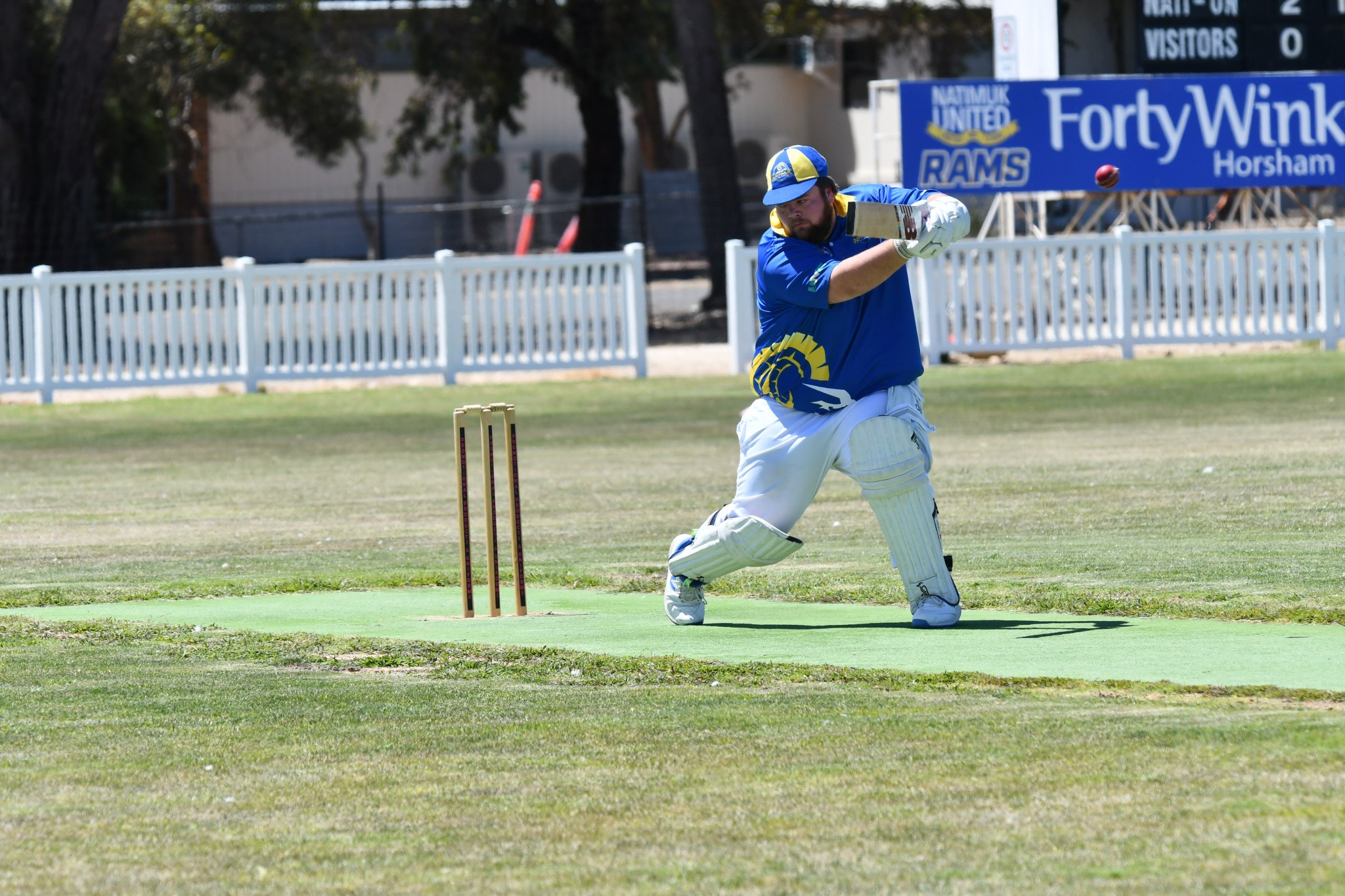 Natimuk's Lachlan Cutter scored two runs. PHOTO: CHRIS GRAETZ