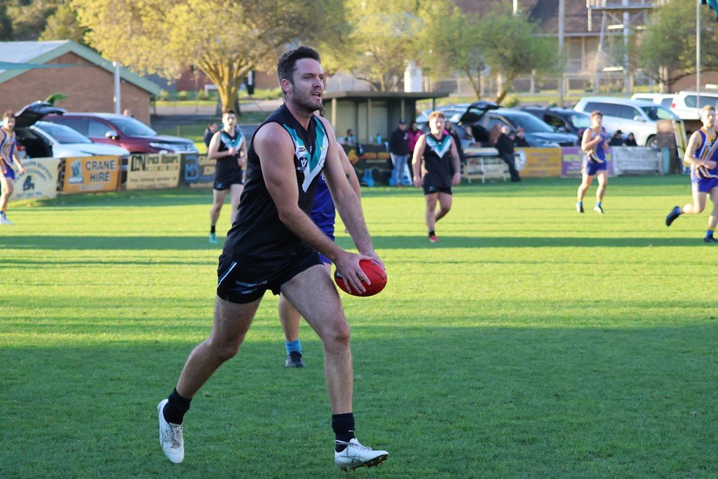 Ben Vile was one of the Baggies' best players in their recent win over Natimuk United and looms as a key player when they travel to Edenhope to take on the Saints in round 16.