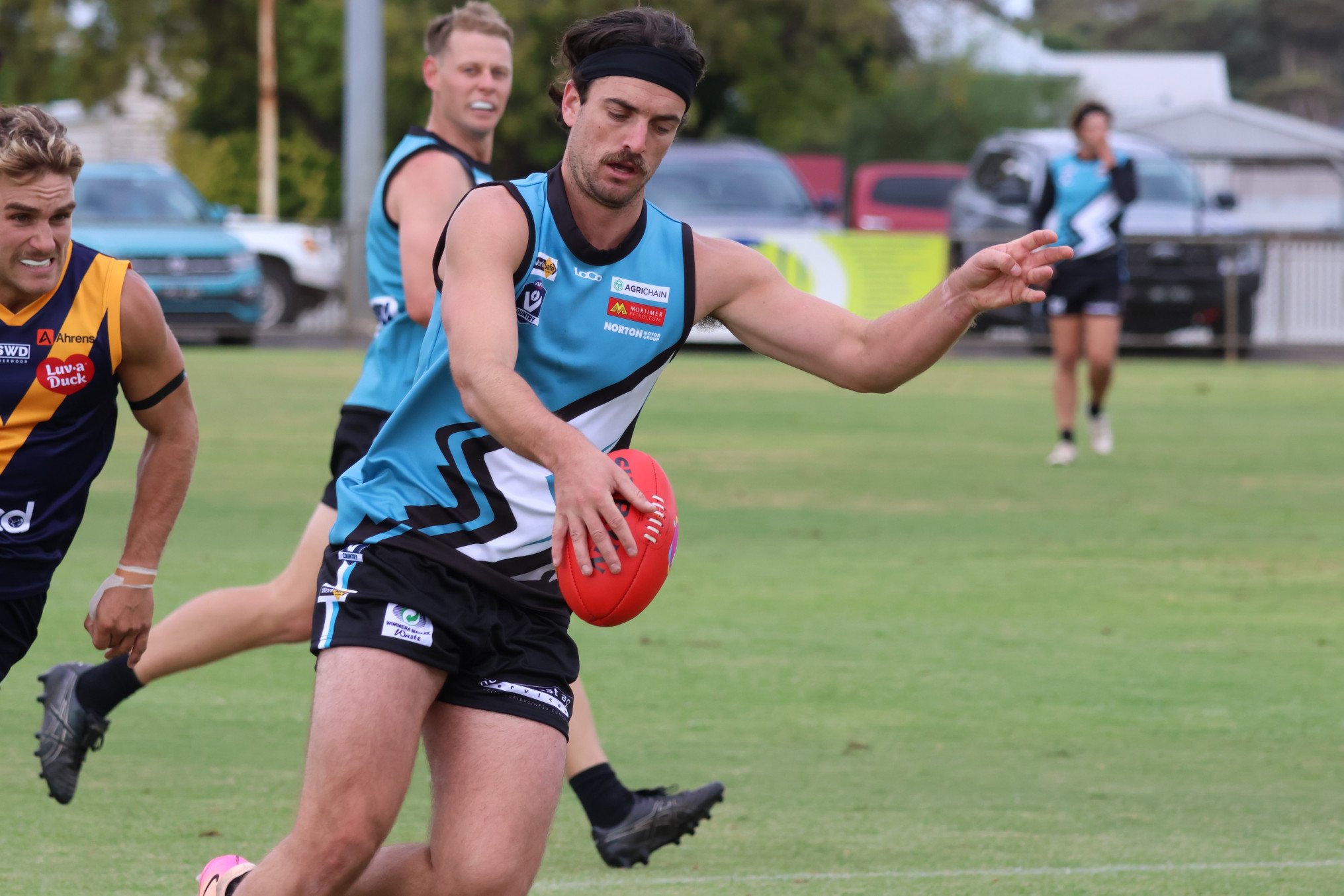 Matty Lloyd was in form in the first round of the season for the Thunder.