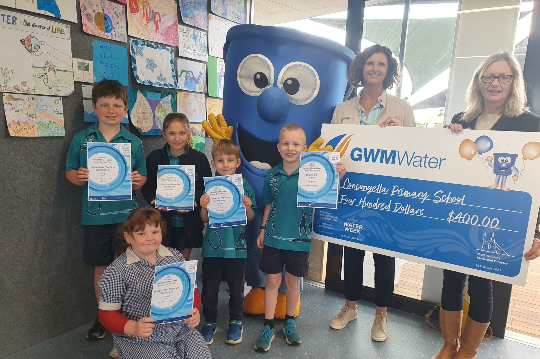 2023 Winners from Concongella Primary School.