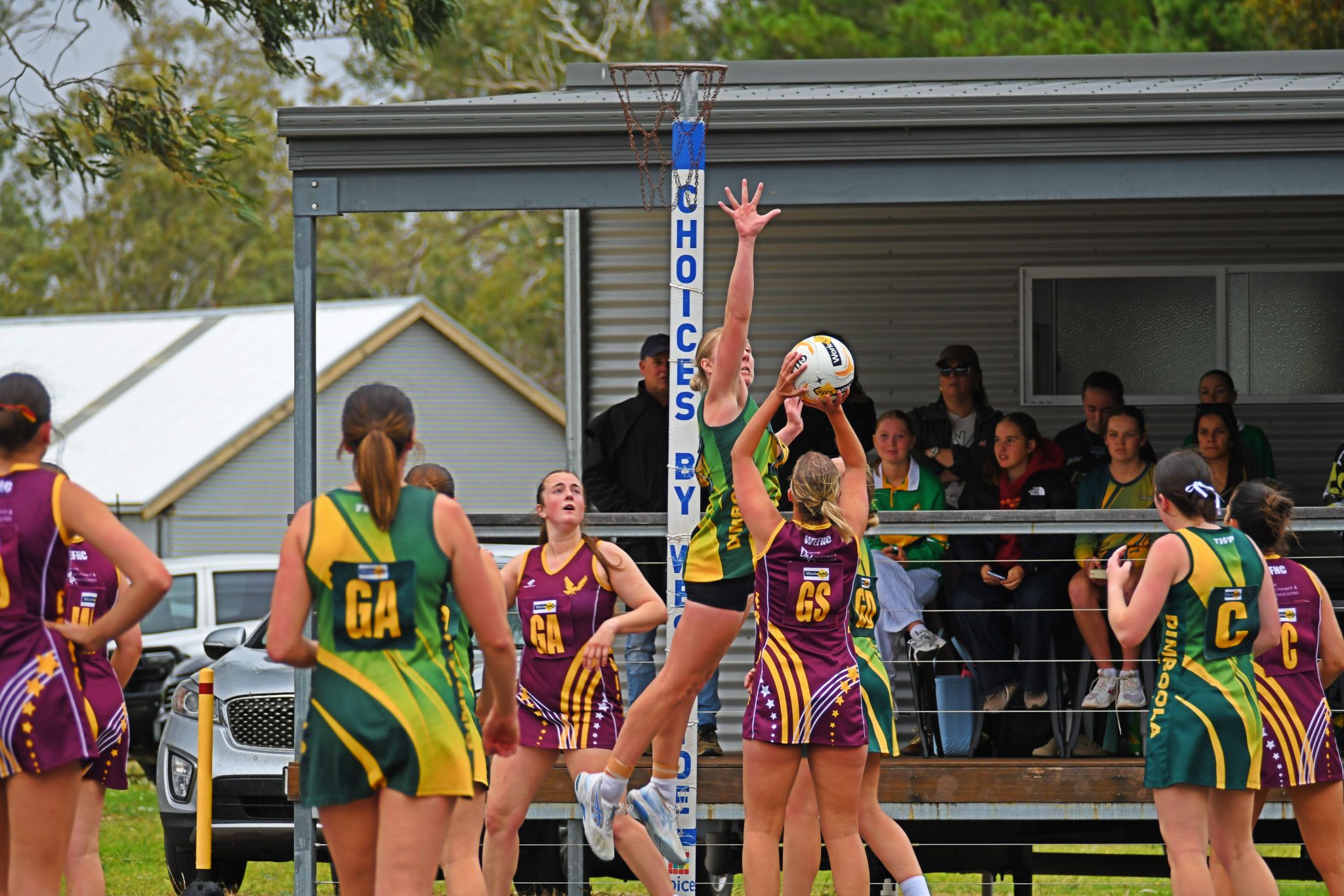 Stephanie Glover and the Dimboola netballers delivered a strong defensive performance, securing the team's first win of the season.
