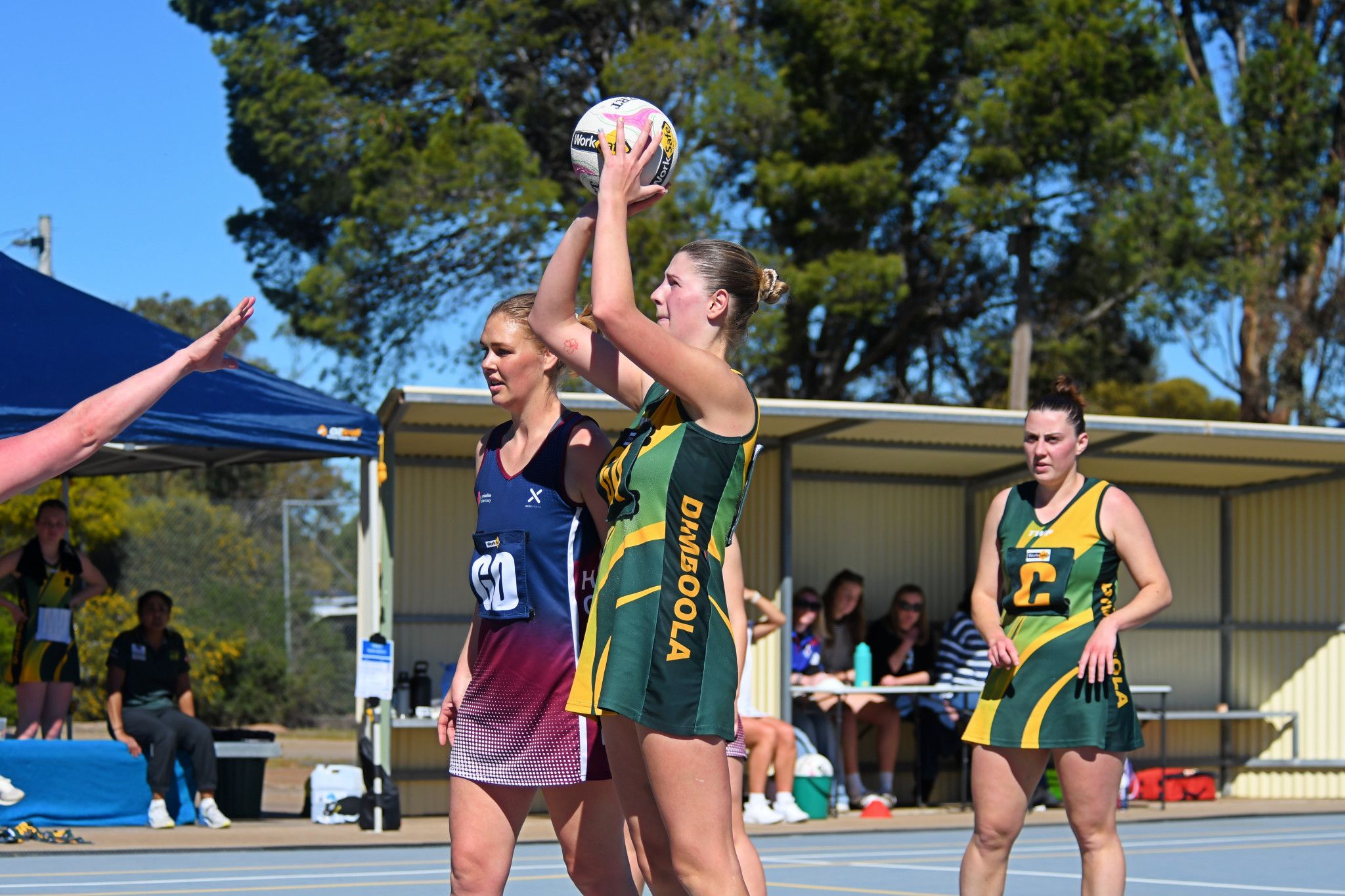 Dimboola has booked a place in the second semi-final after a thrilling 49-46 comeback win over Horsham at Beulah.